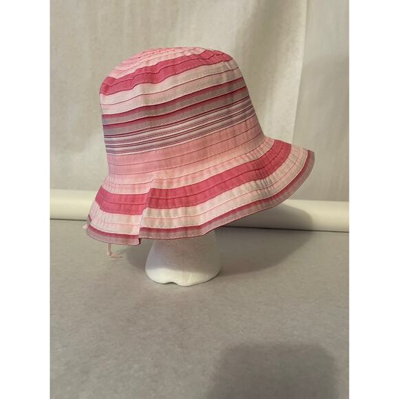 Wallaroo Kids Pink Adjustable Bucket Hat NWOT Summer Beach Lined Cap - Picture 4 of 9